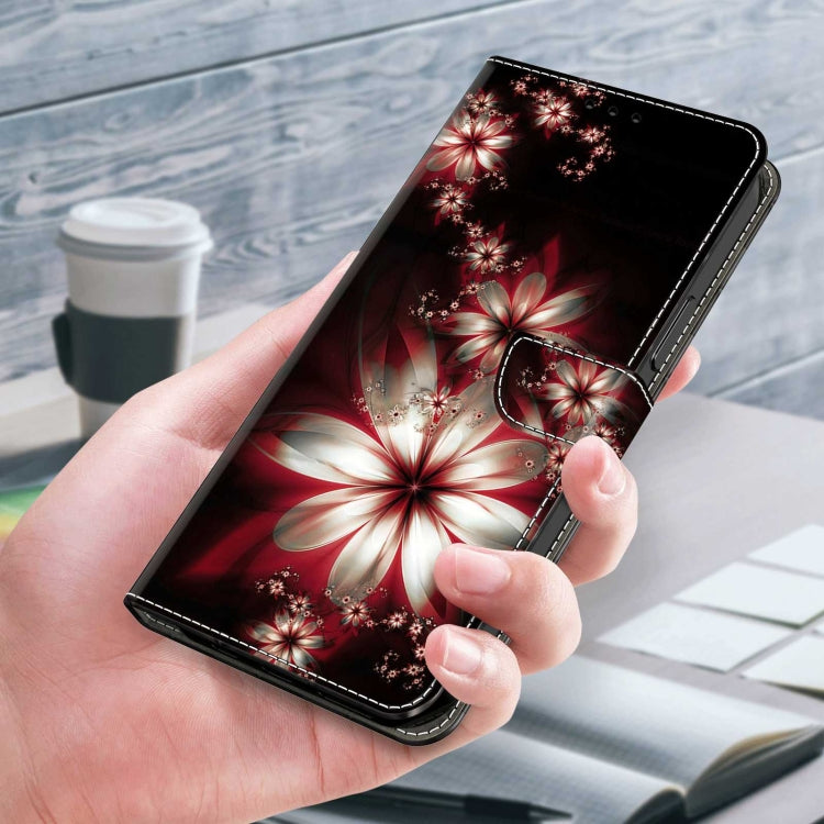 For Xiaomi Redmi 9A Crystal 3D Shockproof Protective Leather Phone Case(Fantastic Flower) - free shipping - PMC TechLife - Order now!