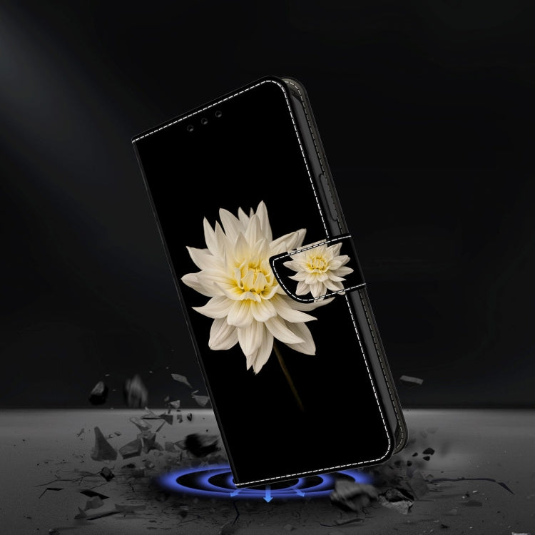 For Xiaomi Redmi 9C Crystal 3D Shockproof Protective Leather Phone Case(White Flower) - free shipping - PMC TechLife - Order now!