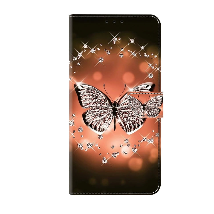 For Xiaomi Redmi 9T Crystal 3D Shockproof Protective Leather Phone Case(Crystal Butterfly) - Xiaomi Cases by PMC Jewellery | Online Shopping South Africa | PMC Jewellery