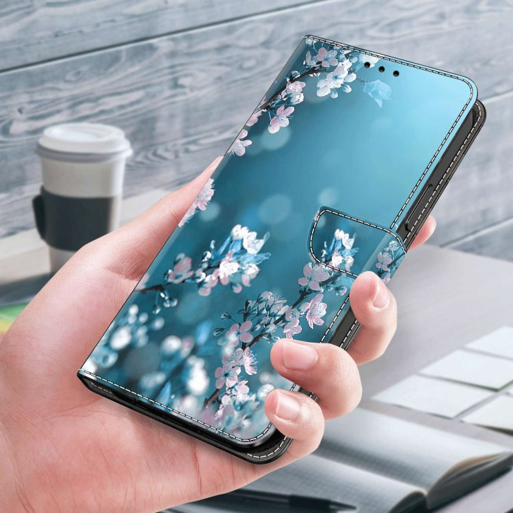 For Xiaomi Redmi 10C Crystal 3D Shockproof Protective Leather Phone Case(Plum Flower) - free shipping - PMC TechLife - Order now!