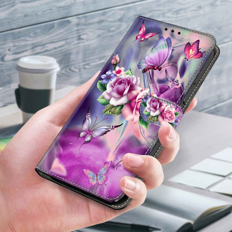 For Xiaomi Redmi Note 8T Crystal 3D Shockproof Protective Leather Phone Case(Butterfly) - free shipping - PMC TechLife - Order now!