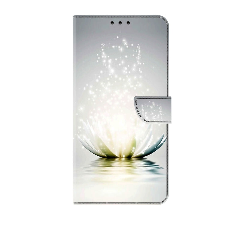For Xiaomi Redmi Note 11 Global Crystal 3D Shockproof Protective Leather Phone Case(Light Lotus) - free shipping - PMC TechLife - Order now!