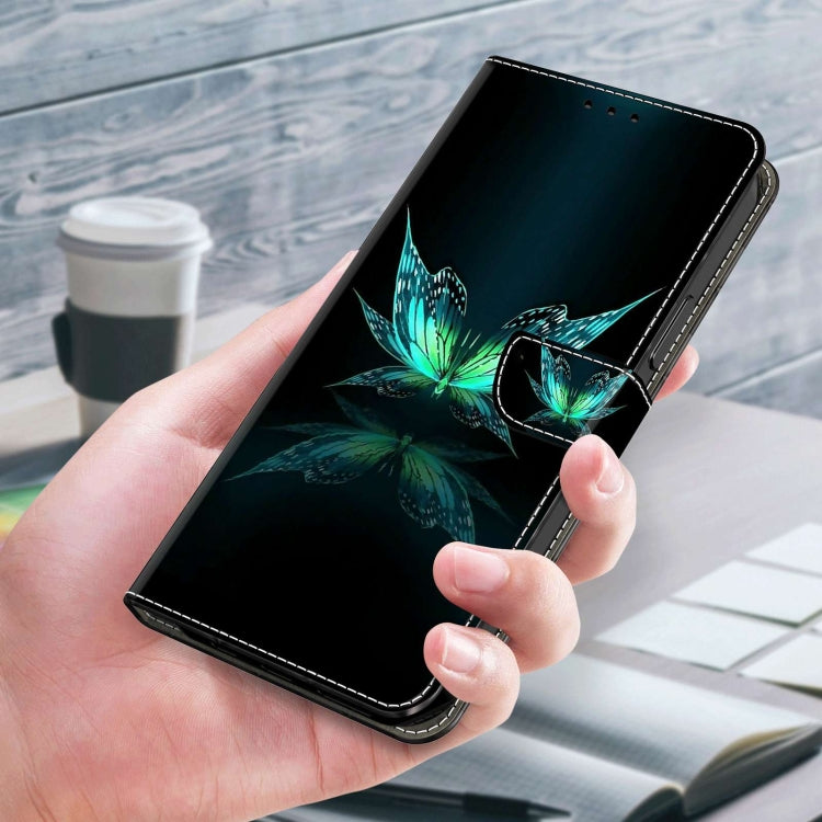 For Xiaomi Redmi Note 12 Pro Global Crystal 3D Shockproof Protective Leather Phone Case(Reflection Dutterfly) - free shipping - PMC TechLife - Order now!