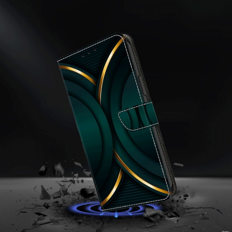 For Samsung Galaxy A50 Crystal 3D Shockproof Protective Leather Phone Case(Gold Outline) - free shipping - PMC TechLife - Order now!