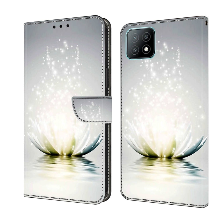 For Samsung Galaxy A53 Crystal 3D Shockproof Protective Leather Phone Case(Light Lotus) - free shipping - PMC TechLife - Order now!