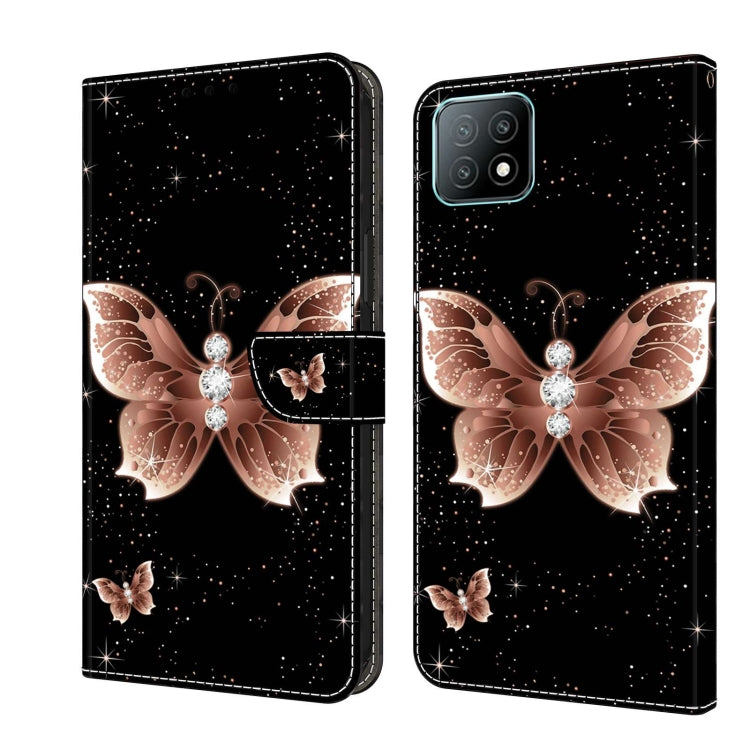 For Samsung Galaxy A53 Crystal 3D Shockproof Protective Leather Phone Case(Pink Diamond Butterfly) - free shipping - PMC TechLife - Order now!