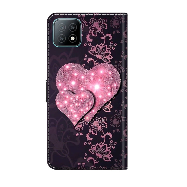 For Samsung Galaxy A53 Crystal 3D Shockproof Protective Leather Phone Case(Lace Love) - free shipping - PMC TechLife - Order now!