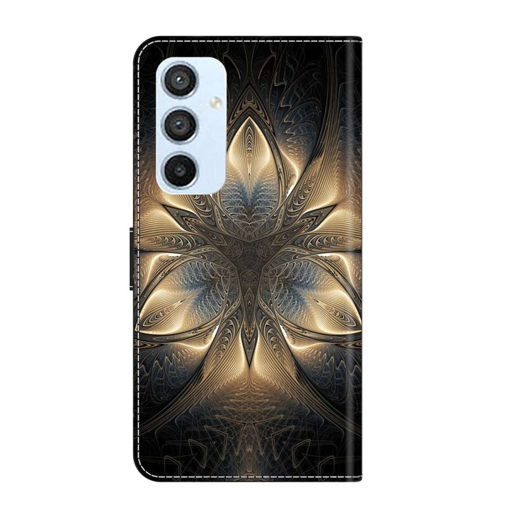 For Samsung Galaxy A54 5G Crystal 3D Shockproof Protective Leather Phone Case(Luminous Building) - free shipping - PMC TechLife - Order now!