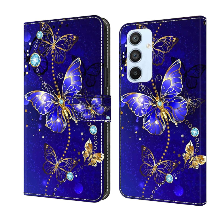 For Samsung Galaxy A54 5G Crystal 3D Shockproof Protective Leather Phone Case(Diamond Butterfly) - free shipping - PMC TechLife - Order now!