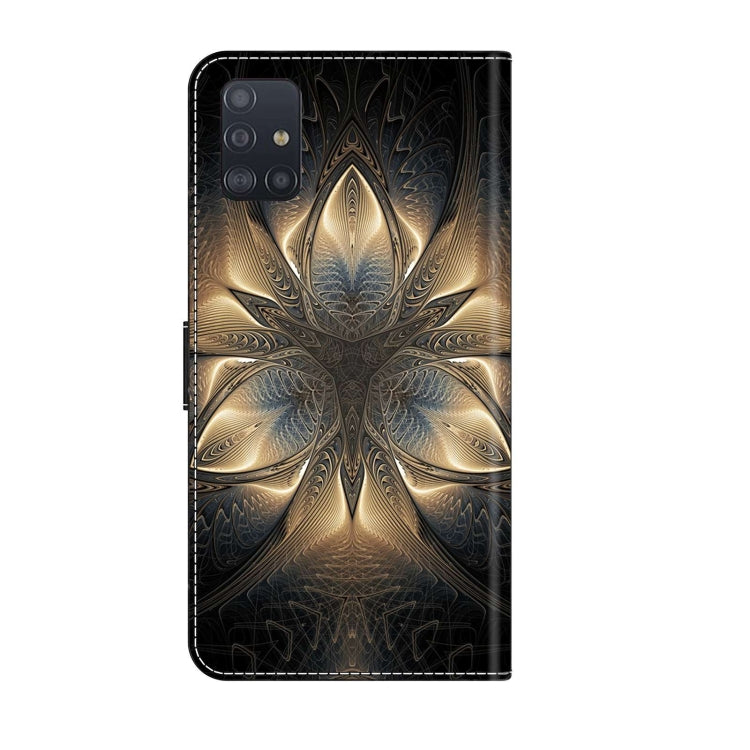 For Samsung Galaxy A71 4G Crystal 3D Shockproof Protective Leather Phone Case(Luminous Building) - free shipping - PMC TechLife - Order now!