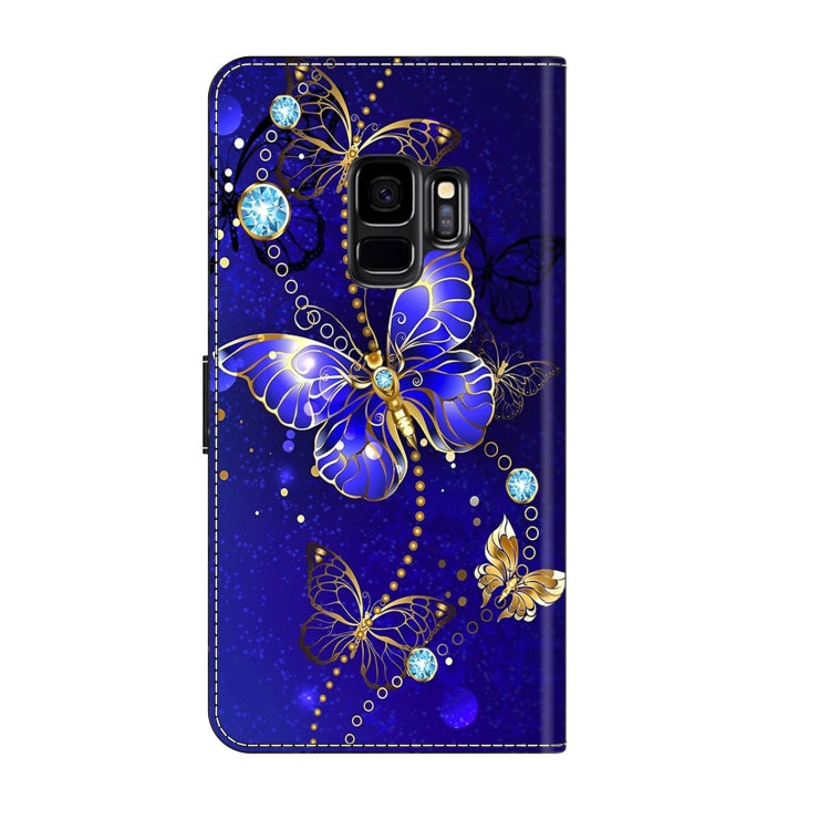 For Samsung Galaxy S9 Crystal 3D Shockproof Protective Leather Phone Case(Diamond Butterfly) - free shipping - PMC TechLife - Order now!