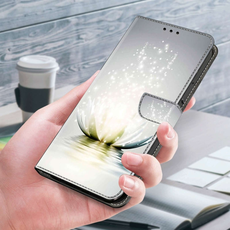 For Samsung Galaxy S20 FE Crystal 3D Shockproof Protective Leather Phone Case(Light Lotus) - free shipping - PMC TechLife - Order now!