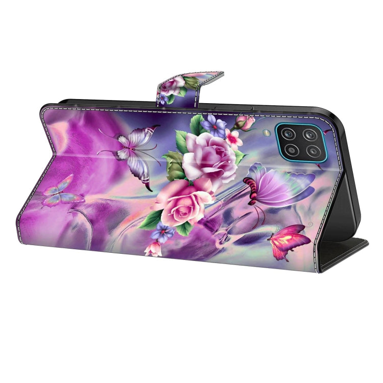 For Samsung Galaxy S21 FE 5G Crystal 3D Shockproof Protective Leather Phone Case(Butterfly) - free shipping - PMC TechLife - Order now!
