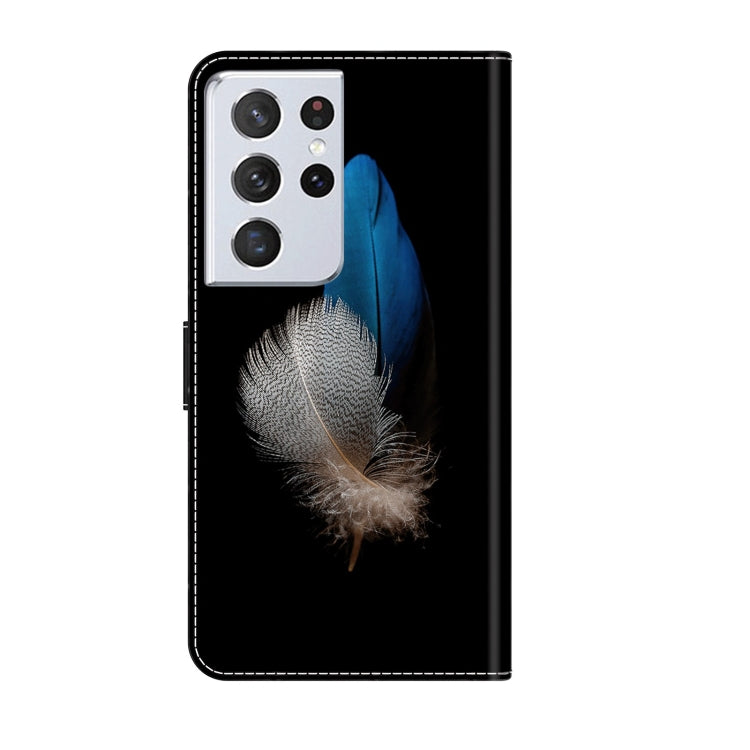 For Samsung Galaxy S21 Ultra Crystal 3D Shockproof Protective Leather Phone Case(Two Branches) - free shipping - PMC TechLife - Order now!