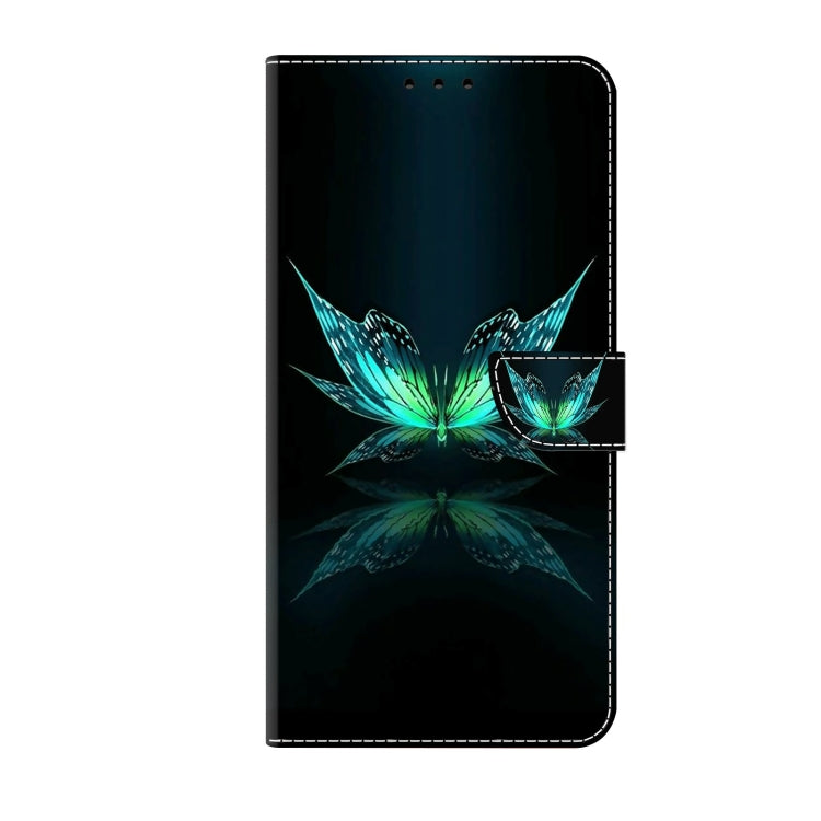 For Samsung Galaxy S22 Ultra Crystal 3D Shockproof Protective Leather Phone Case(Reflection Dutterfly) - free shipping - PMC TechLife - Order now!