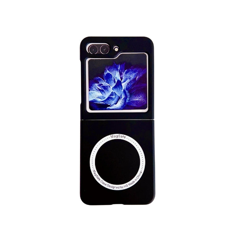 For Samsung Galaxy Z Flip5 Skin Feel Magsafe Magnetic Shockproof PC Phone Case(Black) - Galaxy Z Flip5 Cases by PMC Jewellery | Online Shopping South Africa | PMC Jewellery