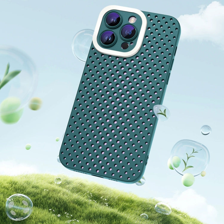 For iPhone 11 Hollow Heat Dissipation TPU Phone Case(Green) - free shipping - PMC TechLife - Order now!