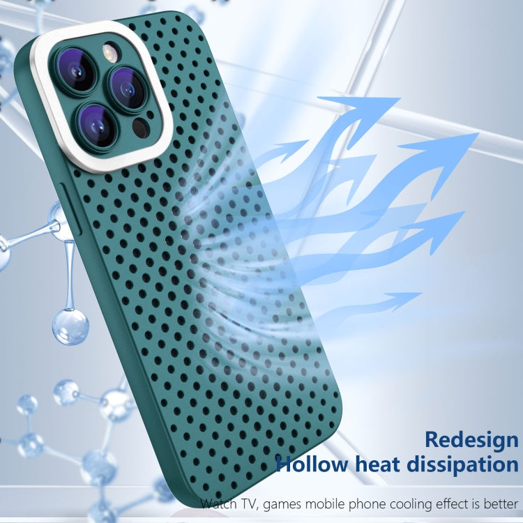For iPhone 11 Hollow Heat Dissipation TPU Phone Case(Green) - free shipping - PMC TechLife - Order now!