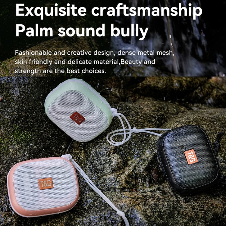 T&G TG-394 Outdoor TWS Wireless Bluetooth IPX7 Waterproof Speaker(Green) - Mini Speaker by T&G | Online Shopping South Africa | PMC TechLife | Buy Now Pay Later Mobicred