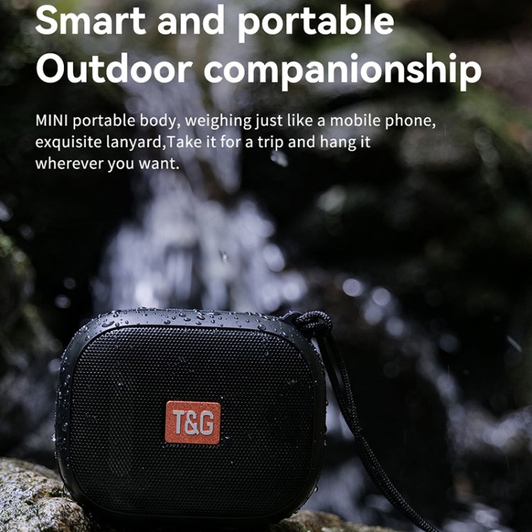 T&G TG-394 Outdoor TWS Wireless Bluetooth IPX7 Waterproof Speaker(Green) - Mini Speaker by T&G | Online Shopping South Africa | PMC Jewellery