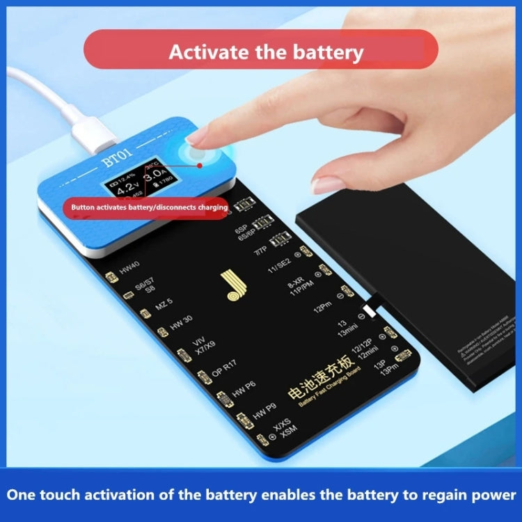 JCID BT01 Battery Fast Charging Board - Test Tools by JC | Online Shopping South Africa | PMC Jewellery