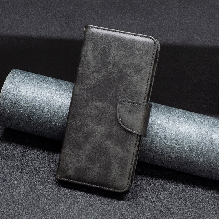 For iPhone 15 Plus Lambskin Texture Pure Color Flip Leather Phone Case(Black) - free shipping - PMC TechLife - Order now!