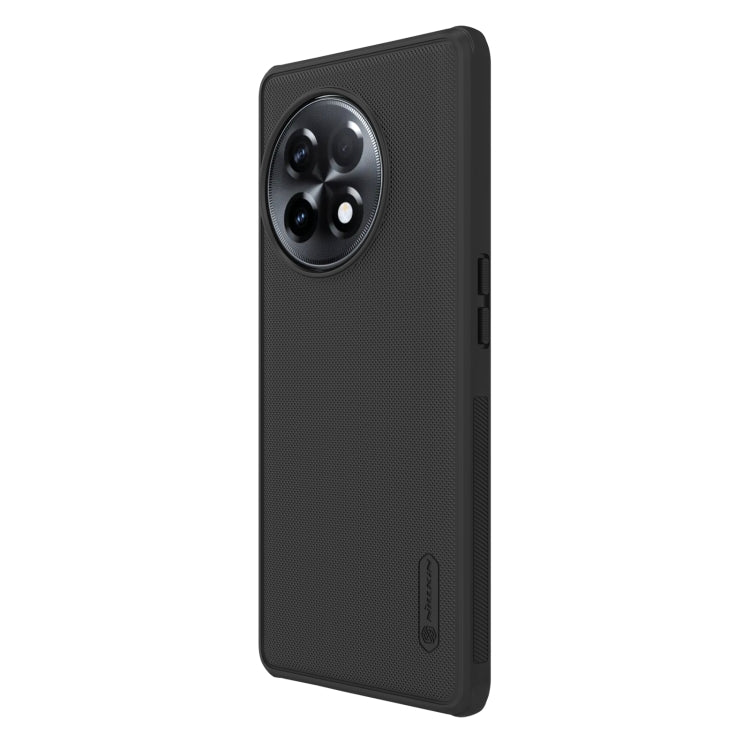 For OnePlus Ace 2 / 11R NILLKIN Frosted Shield Pro Magnetic Magsafe Phone Case(Black) - OnePlus Cases by NILLKIN | Online Shopping South Africa | PMC TechLife | Buy Now Pay Later Mobicred