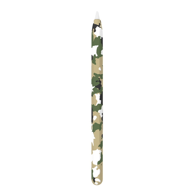 For Apple Pencil 1 LOVE MEI Camouflage Silicone Protective Pen Case(White) - Pencil Accessories by LOVE MEI | Online Shopping South Africa | PMC TechLife
