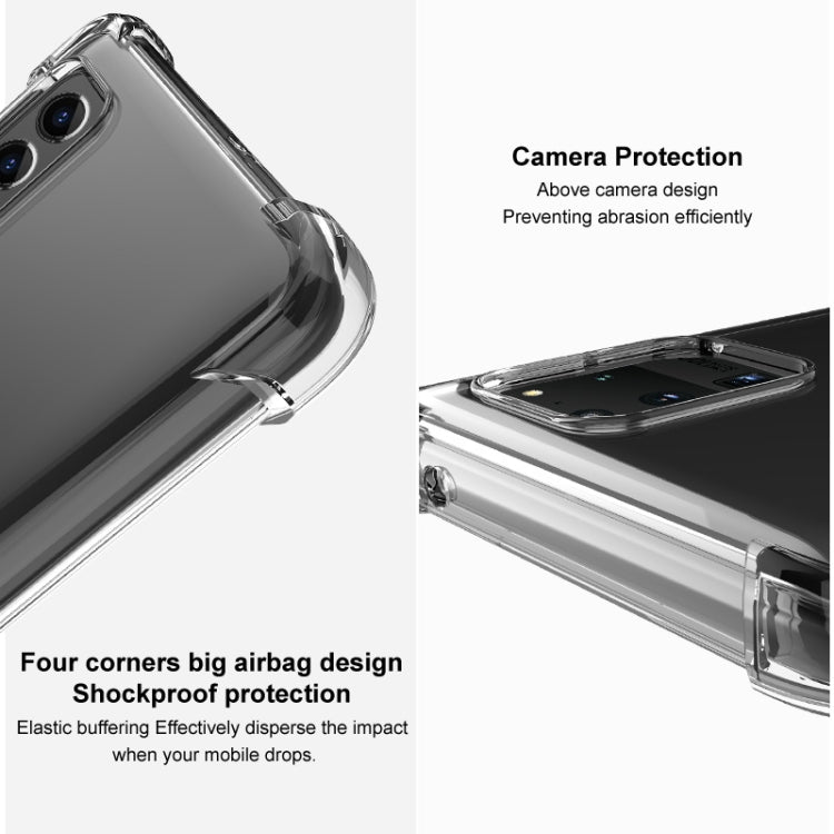 For Honor 90 imak Shockproof Airbag TPU Phone Case(Transparent) - Honor Cases by imak | Online Shopping South Africa | PMC TechLife | Buy Now Pay Later Mobicred
