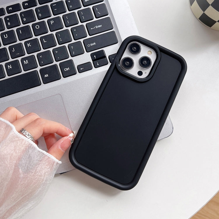 For iPhone 13 Pro Shockproof Frame Frosted TPU Phone Case(Black) - free shipping - PMC TechLife - Order now!