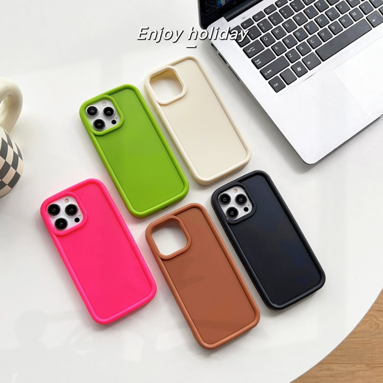 For iPhone 12 Pro Max Shockproof Frame Frosted TPU Phone Case(Black) - free shipping - PMC TechLife - Order now!