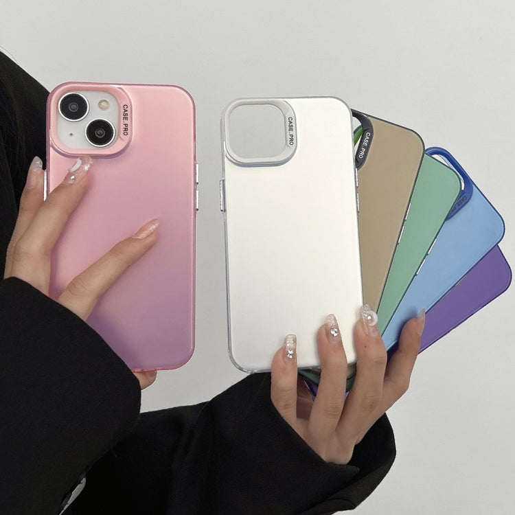 For iPhone 12 Pro Max Semi Transparent Frosted PC Phone Case(White) - free shipping - PMC TechLife - Order now!