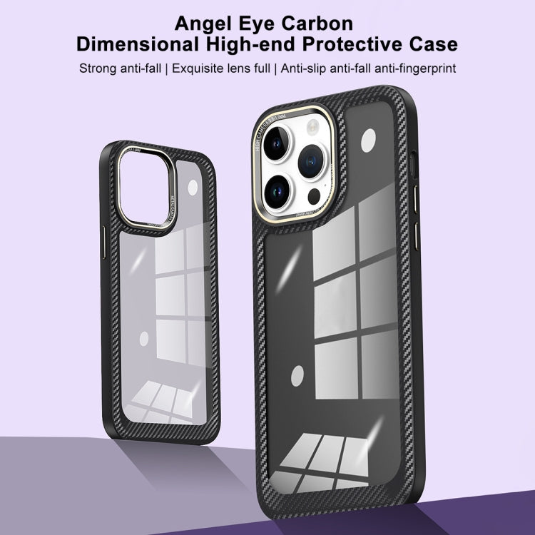 For iPhone 13 Pro Max Carbon Fiber Transparent Back Panel Phone Case(Green) - free shipping - PMC TechLife - Order now!