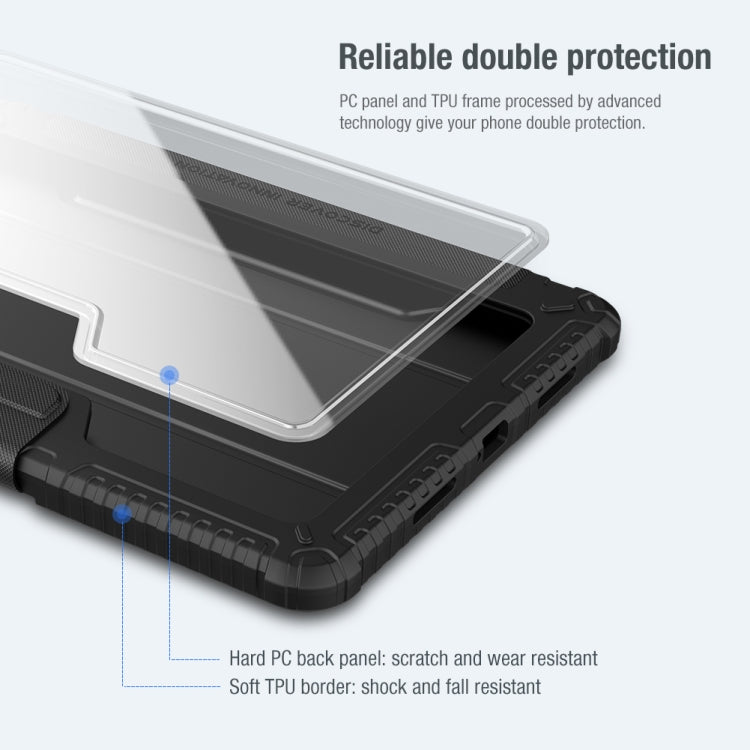 For Xiaomi Pad 6 / Pad 6 Pro NILLKIN Bumper Pro Camshield Tablet Leather Case(Black) -  by NILLKIN | Online Shopping South Africa | PMC TechLife