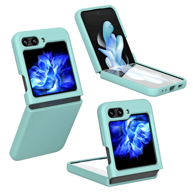 For Samsung Galaxy Z Flip5 Silicone Skin Feel Folding Phone Case(Navy Blue) - free shipping - PMC TechLife - Order now!