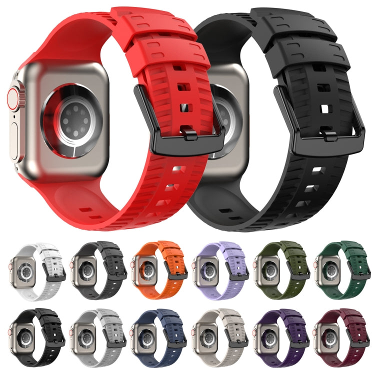 Tire Texture Silicone Watch Band For Apple Watch SE 2023 40mm(Black) - free shipping - PMC TechLife - Order now!