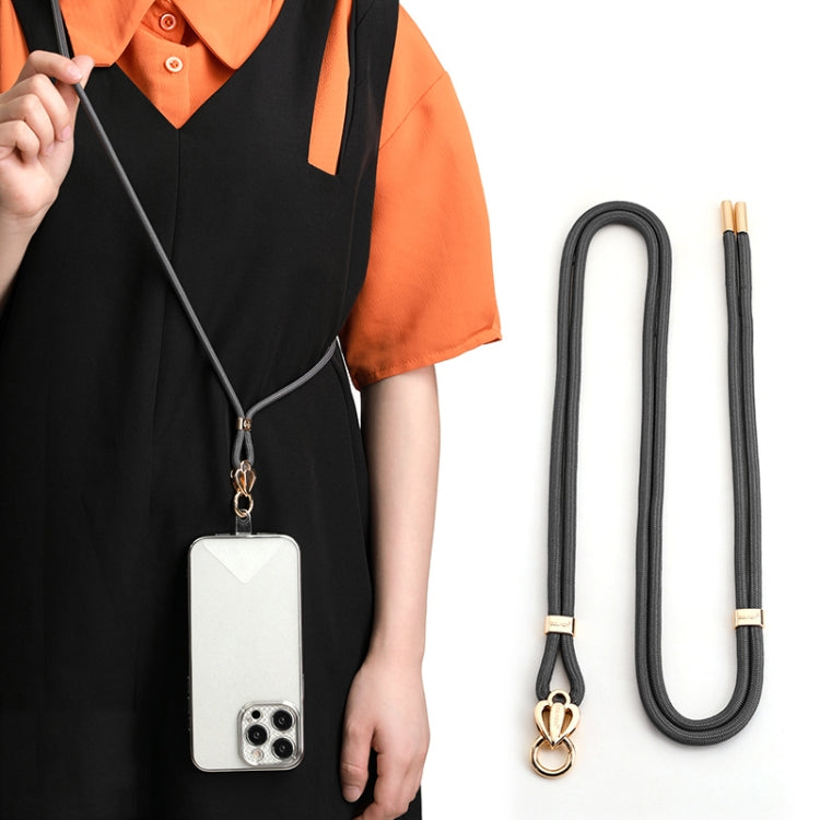 SULADA Multifunctional Universal Mobile Phone Love Lanyard(Grey) - free shipping - PMC TechLife - Order now!