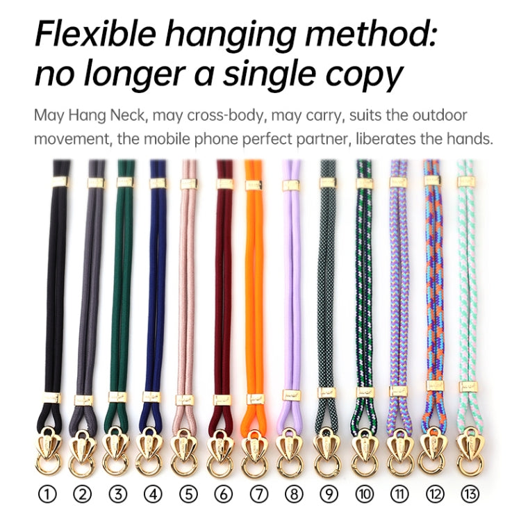 SULADA Multifunctional Universal Mobile Phone Love Lanyard(Orange Blue) - free shipping - PMC TechLife - Order now!