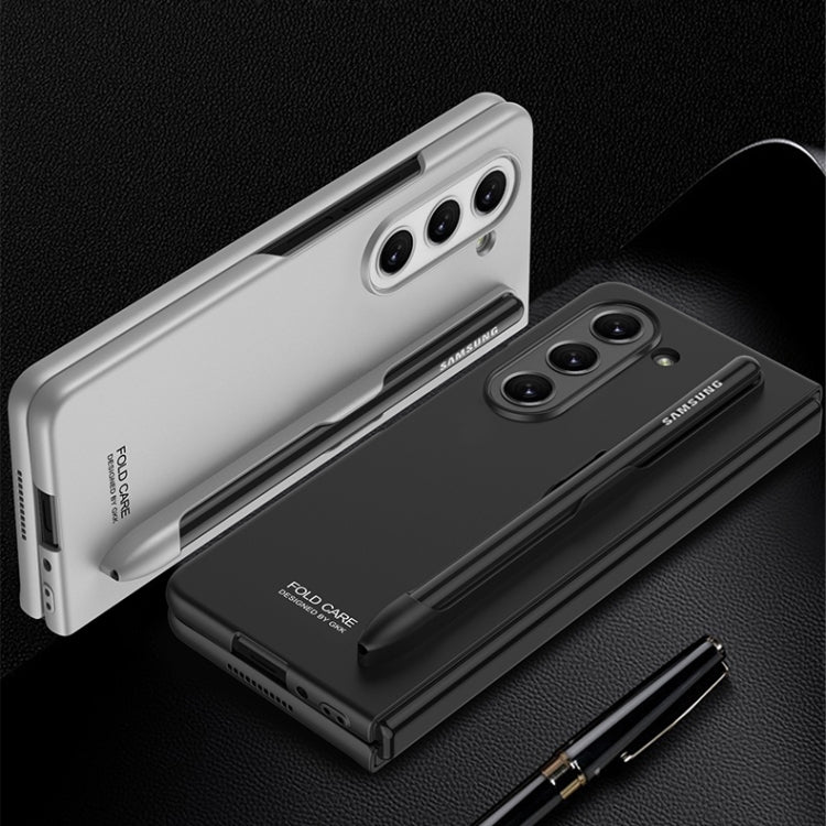 For Samsung Galaxy Z Fold5 GKK Ultra-thin Full Coverage Phone Flip Case with Pen Slot(Black) - free shipping - PMC TechLife - Order now!