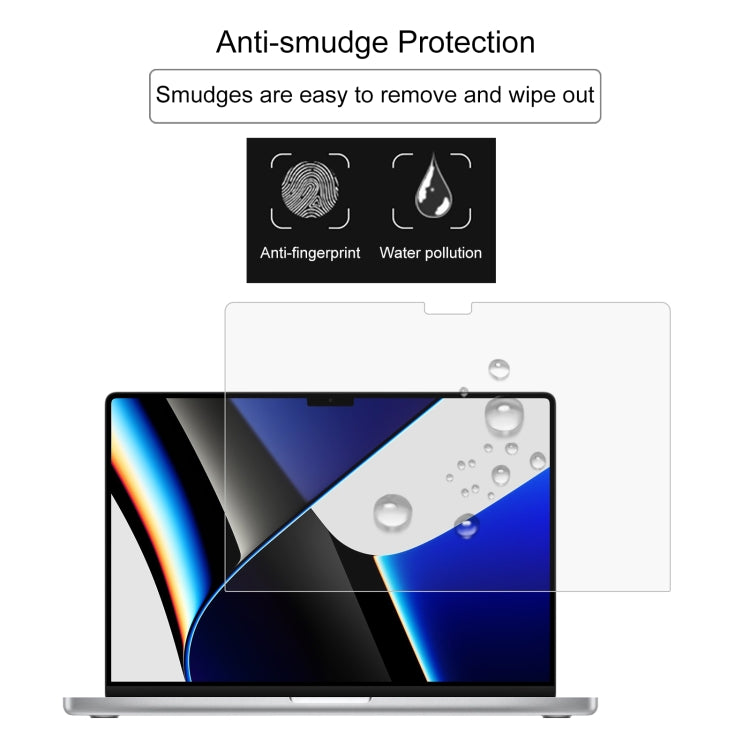 For MacBook Pro 14.2 inch A2442/A2779 25pcs 9H Laptop Screen Explosion-proof Tempered Glass Protective Film - Screen Protectors by PMC Jewellery | Online Shopping South Africa | PMC Jewellery