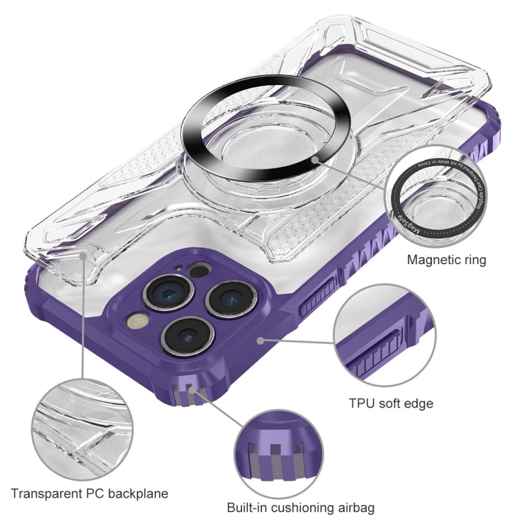 For iPhone 14 Pro Max CD Texture Magsafe Phone Case(Sapphire) - free shipping - PMC TechLife - Order now!
