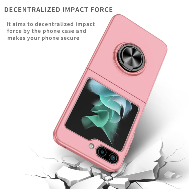 For Samsung Galaxy Z Flip5 5G Armor Ring Holder Phone Case(Pink) - free shipping - PMC TechLife - Order now!