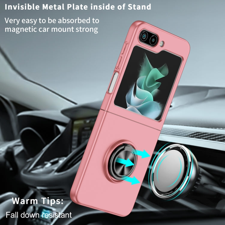 For Samsung Galaxy Z Flip5 5G Armor Ring Holder Phone Case(Pink) - free shipping - PMC TechLife - Order now!
