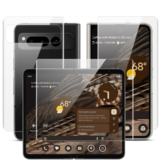 For Google Pixel Fold imak Full Screen Hydrogel Film Outer Screen + Back + Inner Screen Protector Set - Google Tempered Glass by imak | Online Shopping South Africa | PMC Jewellery