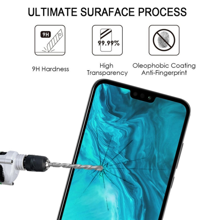 For Huawei Honor 9X Lite Full Glue Full Screen Tempered Glass Film(Black) - free shipping - PMC TechLife - Order now!