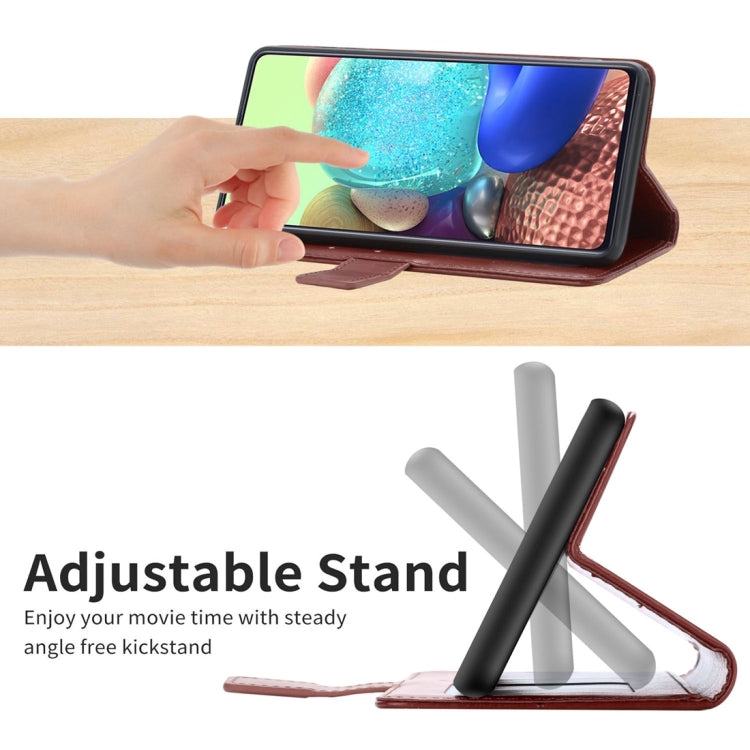 For Samsung Galaxy A25 5G Y-shaped Pattern Flip Leather Phone Case(Brown) - free shipping - PMC TechLife - Order now!