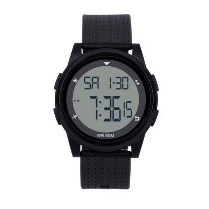 SPOVAN S100 Men Outdoor Multifunctional Waterproof Electronic Watch(Black) - LED Digital Watches by SPOVAN | Online Shopping South Africa | PMC Jewellery