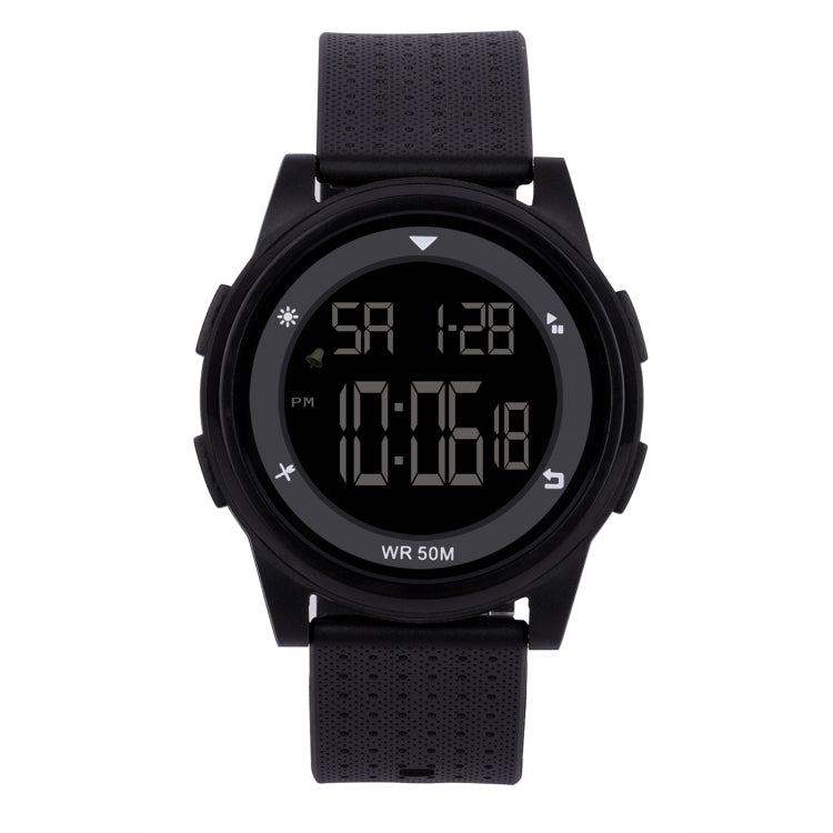 SPOVAN S100 Men Outdoor Multifunctional Waterproof Electronic Watch(Silver) - LED Digital Watches by SPOVAN | Online Shopping South Africa | PMC Jewellery