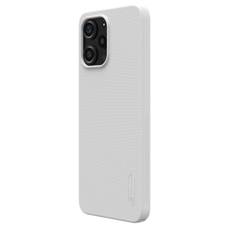 For Xiaomi Redmi 12 4G / Note 12R 5G NILLKIN Frosted Shield Pro PC + TPU Phone Case(White) - Xiaomi Cases by NILLKIN | Online Shopping South Africa | PMC Jewellery
