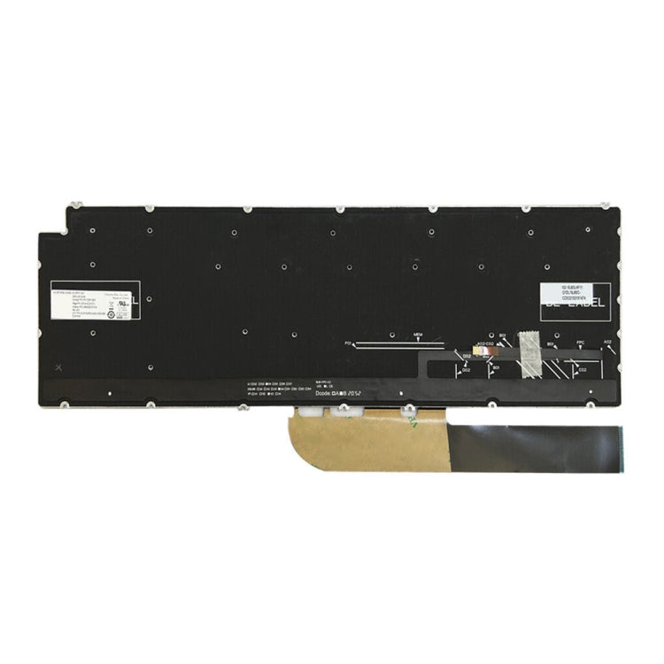 For Dell Inspiron 15 7590 / 7791 / 5584 US Version Backlight Laptop Keyboard(Black) - Dell Spare Parts by PMC Jewellery | Online Shopping South Africa | PMC Jewellery